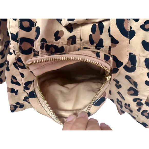Max Studio Kids Leopard Hooded Jacket + Matching Mini Crossbody – XS / 4 - Picture 5 of 7